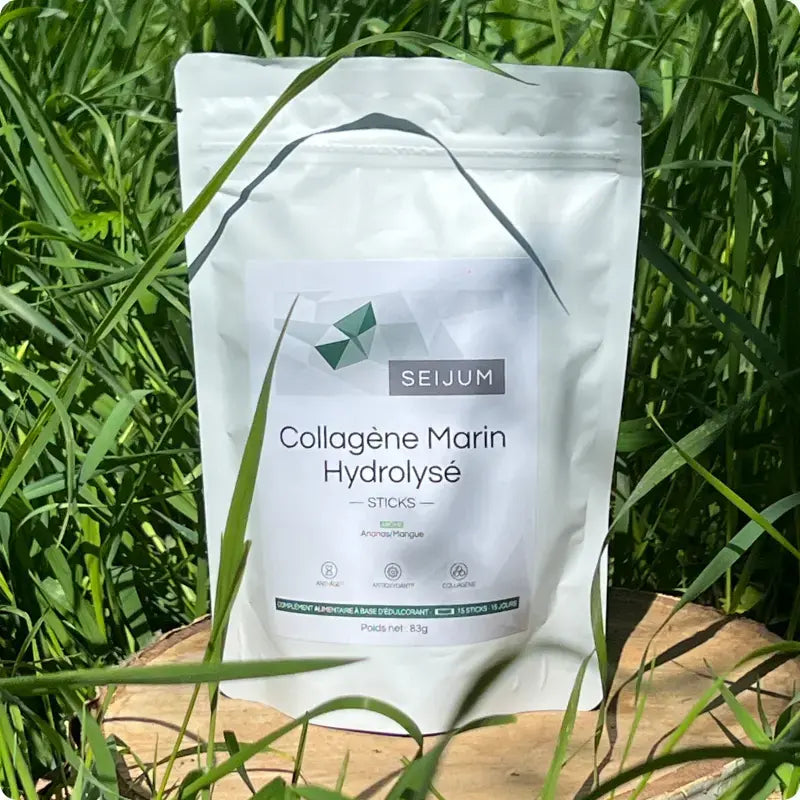 Collagène Marin Hydrolysé Sticks | Vitamine C & Zinc | Seijum
